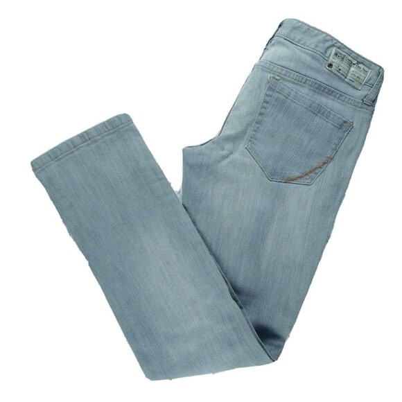 Converse One Star Womens 8 30x30 Jeans Gray Straight Leg Low Rise Stretch Y2K - Picture 3 of 8